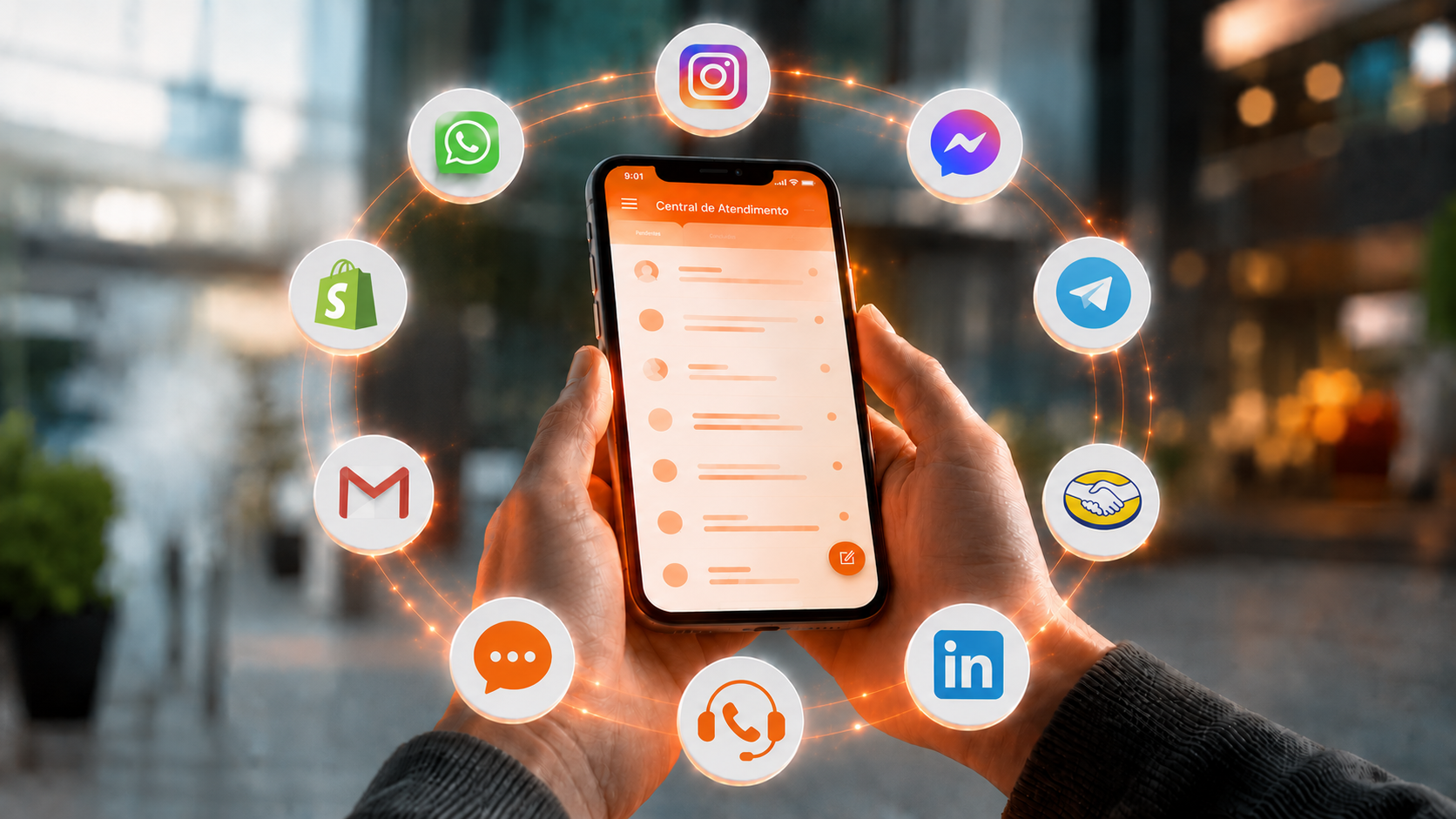 Central omnichannel do Talk Connexa